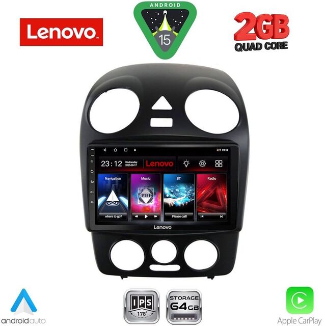LENOVO LVD 2742_CPA (9inc) MULTIMEDIA TABLET for VW BEETLE mod. 2004-2011