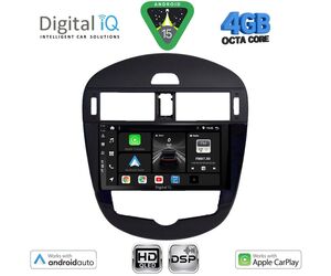 DIGITAL IQ BXF 16470CL_CPAA (9inc) MULTIMEDIA TABLET for NISSAN PULSAR mod. 2014-2020 with CLIMA