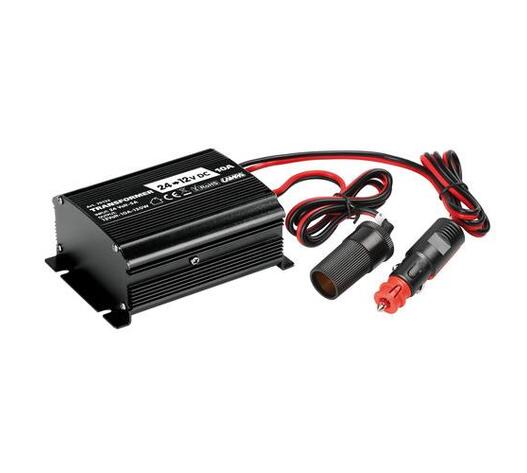 ΜΕΤΑΣΧΗΜΑΤΙΣΤΗΣ ΑΝΑΠΤΗΡΑ ΑΠΟ 24V 5Α ΣΕ 12V 10A 120W ΜΕ ΚΑΛΩΔΙΟ 75cm