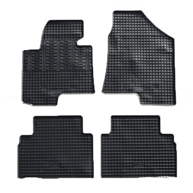 Cik - ΠΑΤΑΚΙΑ ΑΥΤΟΚΙΝΗΤΟΥ ΑΠΟ ΛΑΣΤΙΧΟ ΓΙΑ HYUNDAI IX 35 2009-2015 / KIA SPORTAGE 2010-2016 ΣΕ ΜΑΥΡΟ ΧΡΩΜΑ ΜΕ ΚΟΥΜΠΩΜΑΤΑ - 4 ΤΕΜ. (RM.HY.0004/CK)