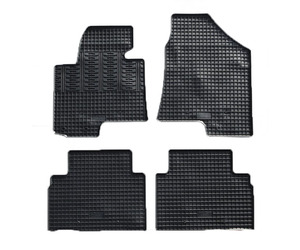 Cik - ΠΑΤΑΚΙΑ ΑΥΤΟΚΙΝΗΤΟΥ ΑΠΟ ΛΑΣΤΙΧΟ ΓΙΑ HYUNDAI IX 35 2009-2015 / KIA SPORTAGE 2010-2016 ΣΕ ΜΑΥΡΟ ΧΡΩΜΑ ΜΕ ΚΟΥΜΠΩΜΑΤΑ - 4 ΤΕΜ. (RM.HY.0004/CK)