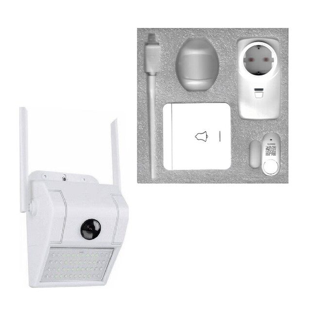 ΣΥΣΤΗΜΑ ΣΥΝΑΓΕΡΜΟΥ AI SMART HOME ΜΕ ΑΣΥΡΜΑΤΗ ΚΑΜΕΡΑ Q-L417 5.0 ΤΥ1912-23