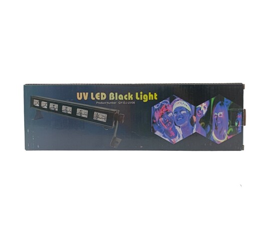 UV LED ΜΠΑΡΑ ΦΩΤΙΣΜΟΥ BLACK LIGHT 6*3W KDB-02346