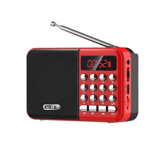 CMiK ΦΟΡΗΤΟ ΡΑΔΙΟΦΩΝΟ ΜΠΑΤΑΡΙΑΣ ΜΕ USB, MicroSD, AUX MK-066BT