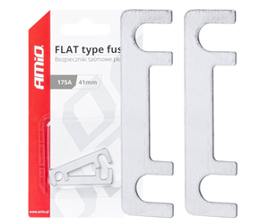 Amio - ΑΣΦΑΛΕΙΕΣ FLAT 41mm 175A - 2 Τεμ. (03496/AM)
