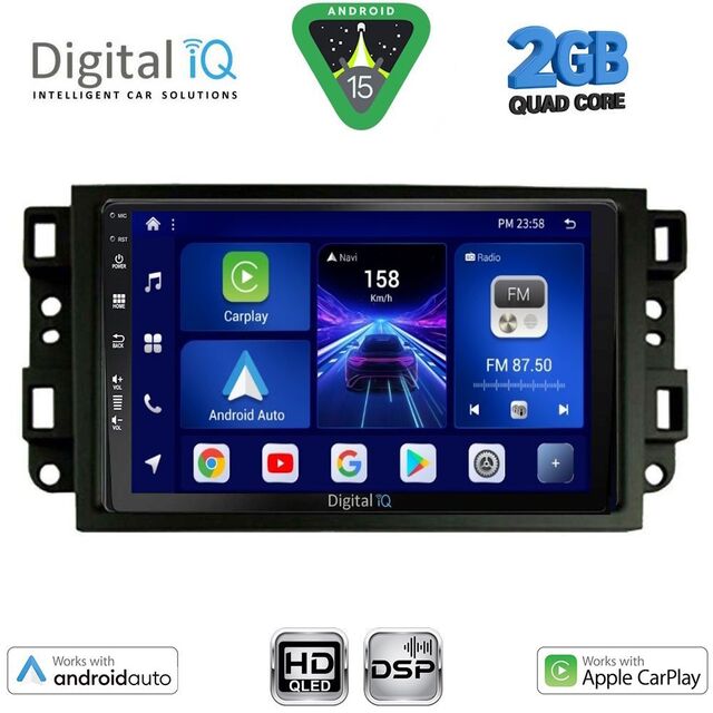 DIGITAL IQ BXC 3069A_CPAA (10inc) MULTIMEDIA TABLET for GMC ALL mod. 2004-2012