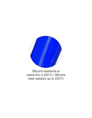 ΣΩΛΗΝΑΣ ΣΙΛΙΚΟΝΗΣ ΜΠΛΕ Φ16 ΜΗΚΟΣ 100cm SIMONI RACING  - 1 τεμ.