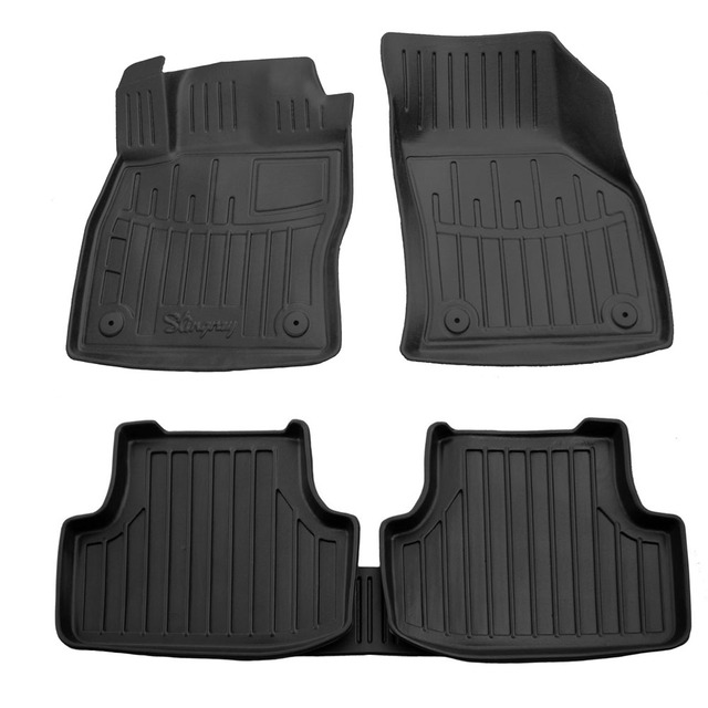 ΠΑΤΑΚΙA ΛΑΣΤΙΧΟ ΣΕ ΣΚΑΦΗ ME KOYMΠΩΜΑΤΑ ΓΙΑ AUDI A3 8V 2012-2020 / SEAT LEON 2012-2019 / SKODA KAROQ 5D 2018+ RACE AXION - 5 Τεμ.