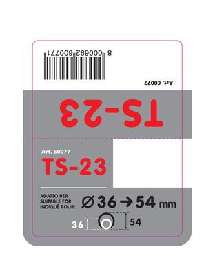 ΑΚΡΟ ΕΞΑΤΜΙΣΗΣ TS-23 Φ 36-54mm - ΔΙΠΛΗ ΑΠΟΛΗΞΗ