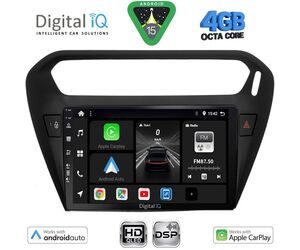 DIGITAL IQ BXF 16511BL_CPAA (9inc) MULTIMEDIA TABLET for CITROEN ELYSEE – PEUGEOT 301 mod. 2013-2026 (BLACK)
