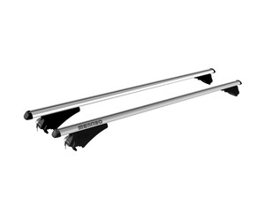MENABO ΜΠΑΡΕΣ ΟΡΟΦΗΣ ΑΛΟΥΜΙΝΙΟΥ TIGER XL SILVER 131.5 cm ΣΕ ΑΣΗΜΙ ΧΡΩΜΑ ΓΙΑ Ford Galaxy III 5 doors 2015> ΜΕ FLUSH ή RAISED RAILS - 2 ΤΕΜ. (8500/ΜΒ)