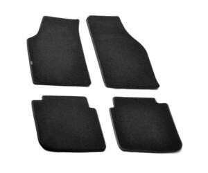 ΠΑΤΑΚΙΑ EXECUTIVE ΜΟΚΕΤΑ ΓΙΑ FIAT IDEA 01/2004-11/2012 / LANCIA MUSA 10/2007-2012 ΣΕ ΜΑΥΡΟ ΧΡΩΜΑ ME ΚΟΥΜΠΩΜΑΤΑ LAMPA - 4 ΤΕΜ.