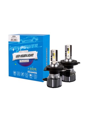 H4  12>24V 6.500K 5.000lm 50W CSP1860 LED LSG SERIES +300% KIT M-TECH - 2 ΤΕΜ.