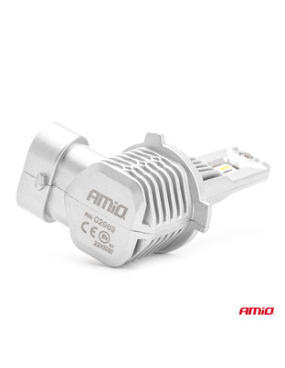 Amio - ΛΑΜΠΕΣ LED HΒ4 9006 10-16V 40W 6.500K 4400lm (ΨΥΚΤΡΑ) X1 SERIES - 2ΤΕΜ. (02969/AM)
