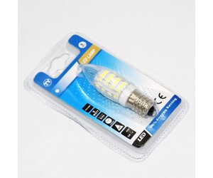 LED ΛΑΜΠΑ E14 5W/400Lm/6000K C37-5W-W
