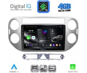 DIGITAL IQ RTG 6759GR_CPA (9inc) MULTIMEDIA TABLET for VW TIGUAN mod. 2004-2011 (GREY)