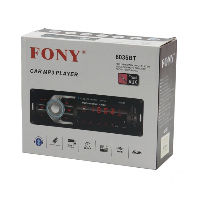 MP3 PLAYER ΑΥΤΟΚΙΝΗΤΟΥ 6035BT
