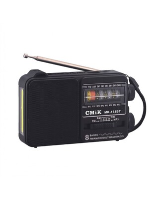 CMiK ΡΑΔΙΟΦΩΝΟ ΜΠΑΤΑΡΙΑΣ ΜΕ USB MK-153BT