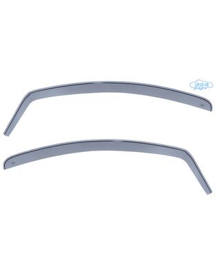 ΖΕΥΓΑΡΙ ΜΠΡΟΣΤΙΝΟΙ ΑΝΕΜΟΘΡΑΥΣΤΕΣ ΓΙΑ CITROEN C1 3D 2005-2013 / PEUGEOT 107 3D 2005-2014 / TOYOTA AYGO 3D 2005-2014 ΑΠΟ ΕΥΚΑΜΠΤΟ ΧΥΤΟ ΑΚΡΥΛΙΚΟ ΓΥΑΛΙ (CAST ACRYLIC GLASS) DGA - 2 ΤΕΜ.