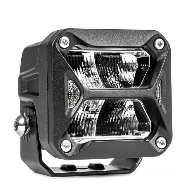 Amio - ΠΡΟΒΟΛΕΑΣ ΟΔΗΓΗΣΗΣ LED PRO IP67 10-30V 18W ΤΕΤΡΑΓΩΝΟΣ 82x78x76mm - 1 ΤΕΜ. (03867/AM)