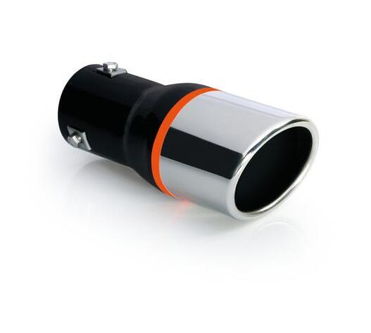 ΑΚΡΟ ΕΞΑΤΜΙΣΗΣ TS-25 Φ 37-58 mm - ΣΤΡΟΓΓΥΛΟ ΜΑΥΡΟ/ΙΝΟΧ