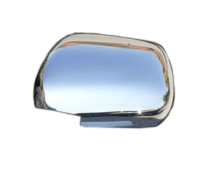 ΚΑΠΑΚΙΑ ΚΑΘΡΕΠΤΩΝ ΓΙΑ TOYOTA LAND CRUISER PRADO120 SUN /LEXUS LXS GX 470 SUV 2002-2009 ΧΡΩΜΙΟΥ 2 ΤΕΜ. ΜΕΤΑΛΛΙΚΑ
