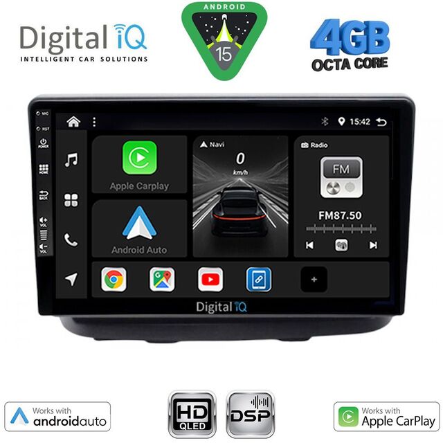 DIGITAL IQ BXF 17135_CPAA (10inc) MULTIMEDIA TABLET for FIAT DOBLO mod. 2002-2009