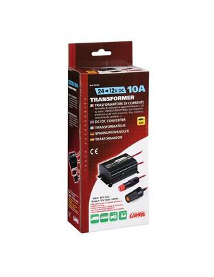 ΜΕΤΑΣΧΗΜΑΤΙΣΤΗΣ ΑΝΑΠΤΗΡΑ ΑΠΟ 24V 5Α ΣΕ 12V 10A 120W ΜΕ ΚΑΛΩΔΙΟ 75cm