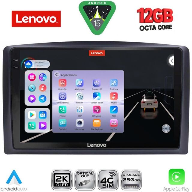 LENOVO SSZ 12421_CPA (10inc) MULTIMEDIA TABLET for MERCEDES VITO – VIANO  (W447) mod. 2015-2022