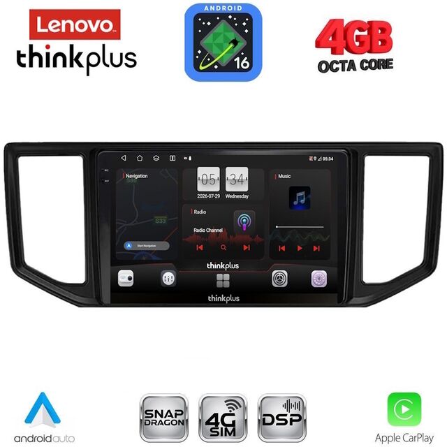 LENOVO LTG 7753_CPA (10inc) MULTIMEDIA TABLET for VW CRAFTER mod. 2017-2026