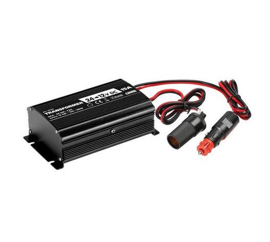 ΜΕΤΑΣΧΗΜΑΤΙΣΤΗΣ ΑΝΑΠΤΗΡΑ ΑΠΟ 24V (7,5Α) ΣΕ 12V (15A) 180W ΜΕ ΚΑΛΩΔΙΟ 75cm