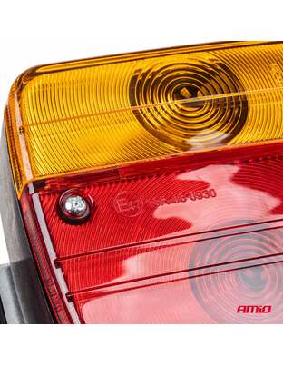 Amio – Φανάρια Τρέιλερ Μαγνητικά 12V με 7-PIN ISO & Ανακλαστικά Τρίγωνα για Ασφαλή Σήμανση & Ορατότητα – 2 Τεμ. (02095/AM)