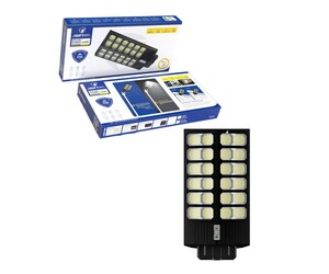 JORTAN ΑΔΙΑΒΡΟΧΟΣ ΗΛΙΑΚΟΣ ΠΡΟΒΟΛΕΑΣ 2400W ΜΕ ΑΝΙΧΝΕΥΤΗ ΚΙΝΗΣΗΣ & ΤΗΛΕΧΕΙΡΙΣΤΗΡΙΟ JT-FLLRT-2400W