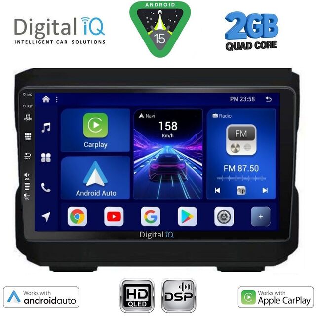 DIGITAL IQ BXC 3272_CPAA (10inc) MULTIMEDIA TABLET for JEEP mod. 2007-2014 – DODGE mod. 2007-2014