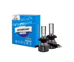 H7  12>24V 6.500K 6.400lm 50W CSP1860 LED LSG SERIES +300% KIT M-TECH - 2 ΤΕΜ.