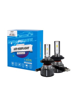 H7  12>24V 6.500K 6.400lm 50W CSP1860 LED LSG SERIES +300% KIT M-TECH - 2 ΤΕΜ.