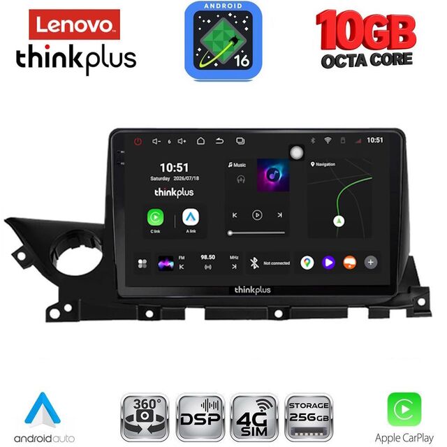 LENOVO LTM 11379B_CPA (9inc) MULTIMEDIA TABLET for MAZDA 6 mod. 2021-2026