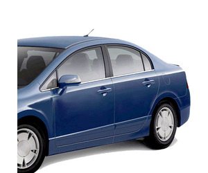 TRIM  ΠΑΡΑΘΥΡΩΝ ΑΥΤΟΚΟΛΛΗΤΑ ΧΡΩΜΙΟΥ ΓΙΑ HONDA CIVIC 4D 06-12 6ΤΕΜ.