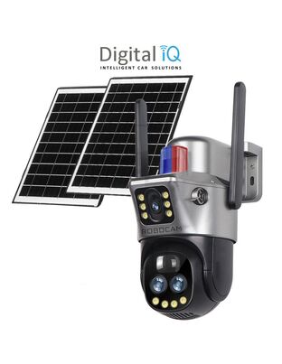 DIGITAL IQ ROBOCAM CS3U SECURITY CAMERA (PTZ, 4G, DUAL SOLAR PANEL, 8MP, 10X)