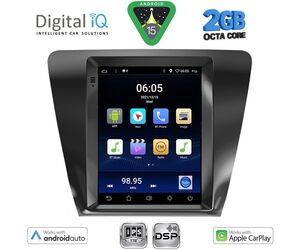 DIGITAL IQ BXF 5917_CPAA TESLA STYLE for SKODA OCTAVIA 7 mod. 2013-2020