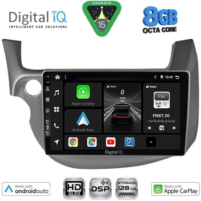 DIGITAL IQ BXF 18211_CPAA (10inc) MULTIMEDIA TABLET for HONDA JAZZ mod. 2008-2012