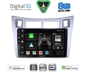 DIGITAL IQ BXF 18736SL_CPAA (9inc) MULTIMEDIA TABLET for TOYOTA YARIS mod. 2006-2011 (SILVER)