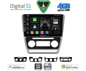 DIGITAL IQ BXF 16595SL_CPAA (10inc) MULTIMEDIA TABLET for SKODA OCTAVIA 5 mod. 2005-2012 (SILVER)