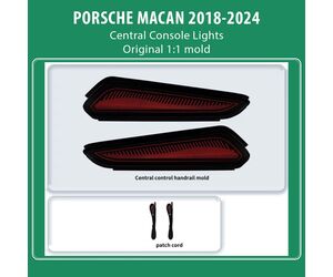 DIQ AMBIENT SADDLE MC (Digital iQ Central Console Ambient Lights for Porsche Macan mod. 2018-2024)