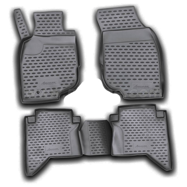 ΠΑΤΑΚΙΑ ΣΕ ΣΚΑΦΗ TPE ΛΑΣΤΙΧΟ ΓΙΑ TOYOTA HILUX 2008+  ΣΕ ΜΑΥΡΟ ΧΡΩΜΑ NOVLINE - 4 ΤΕΜ.