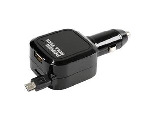 ΑΝΤΑΠΤΟΡΑΣ ΑΝΑΠΤΗΡΑ 12/24V ΜΕ 1 USB ΚΑΙ ΚΑΛΩΔΙΟ ΦΟΡΤΙΣΗΣ MICRO USB 90cm 3100mA FAST CHARGER