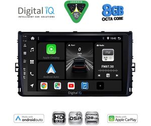 DIGITAL IQ BXF 18758_CPAA (9inc) MULTIMEDIA TABLET for VW POLO – TROC – TCROSS - TAIGO mod. 2017-2026