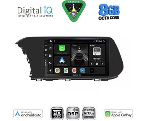 DIGITAL IQ BXF 18220_CPAA (10inc) MULTIMEDIA TABLET for HYUNDAI i20 - BAYON mod. 2021-2026