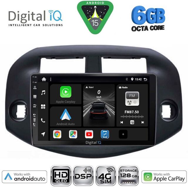 DIGITAL IQ BXF 17732_CPAA (10inc) MULTIMEDIA TABLET for TOYOTA RAV 4 mod. 2006-2012