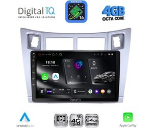 DIGITAL IQ RTG 6736SL_CPA (9inc) MULTIMEDIA TABLET for TOYOTA YARIS mod. 2006-2011 (SILVER)